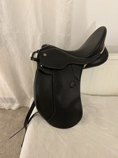 Sattel Kieffer Dressur schwarz, Lusitano Evo, Gr 1,  2020 Ausf Exclusiv NP 3000