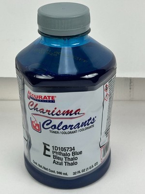 Accurate CHARISMA Colorant/tint Toner 32 FL OZ ( 1 U.S. Qt ) Phthalo Blue