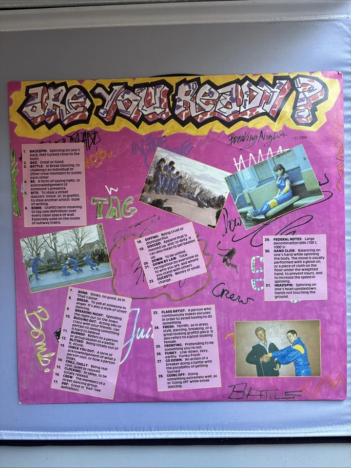 The Rock Steady Crew - Ready For Battle LP (VG) . - Image 3 of 4