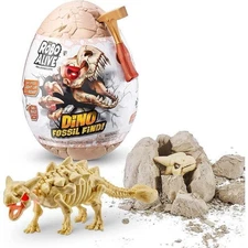 Robo Alive Dino Fossil Find Battery-Powered Surprise Mystery Egg Dig & Build NEW