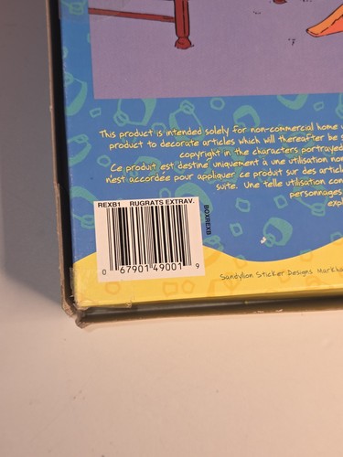 Rugrats My Sticker Album Book 1997 Viacom stickers Nickelodeon Sandylion Designs - Picture 6 of 16