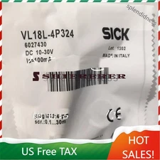 NEW SICK VL18L-4P324 6027430 VL18L4P324 Photoelectric Sensor Free Shipping