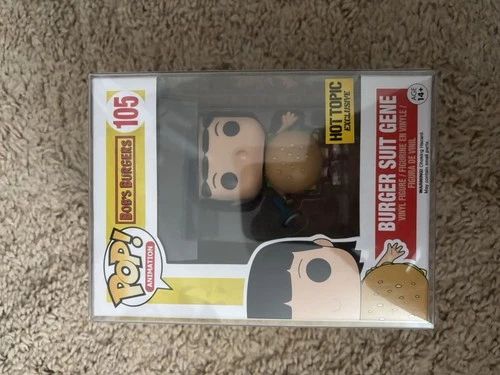 Funko Pop! Animation Burger Suit Gene #105 Hot Topic Exclusive Vinyl Figure