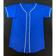 Augusta Sportswear Royal Blue Baseball Jersey Adult M Moisture Management