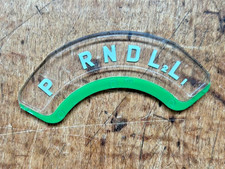 55 56 Chevy Turbo Hydramatic Transmission Indicator Lens New Trim Parts