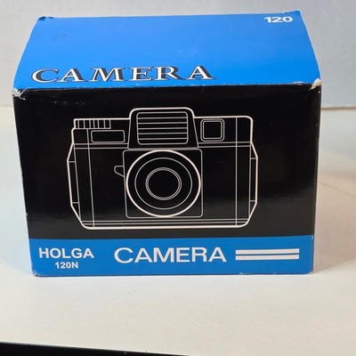 Holga 120N Medium Format Film Camera Black with Box and Manual Toy Camera