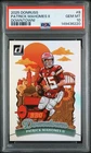 Patrick Mahomes II #8 2025 Panini Donruss Downtown! PSA 10 GEM MT Chiefs