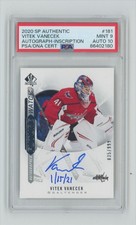 2020-21 SP Authentic Future Watch Auto Inscribed /999 PSA 9 Auto 10 Vitek
