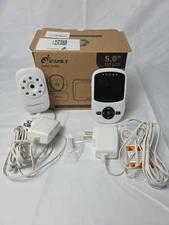 BabySense V24US Video Baby Monitor Camera - White - NONMATCHING BOX 