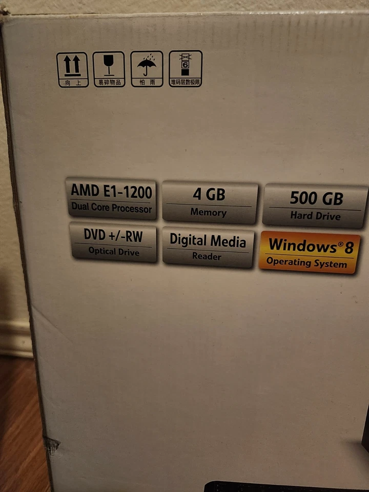 Gateway-SX2110g-uw318 tower with keyboard and mouse - Image 3 of 3