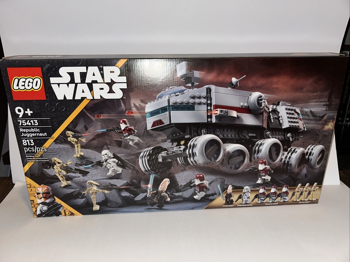 LEGO Star Wars 75413 Republic Juggernaut Complete Set 100