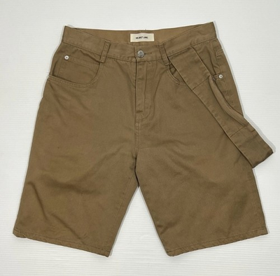 #ad Helmut Lang Pocket Strap Shorts Mens 29 Chino Bermuda Safari 100% Cotton *FLAW* $50.40
