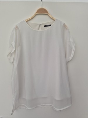 Sommer Bluse Blusenshirt Gr.38 von Esprit Zweilagig Top Zustand