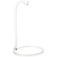 Plymor Clear Acrylic Rod 6.625" Ornament Hanger / Display Stand (6" hang space)