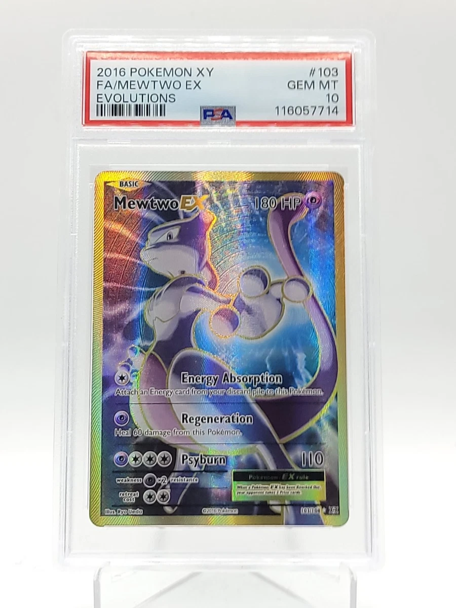 Mewtwo Pokémon TCG Professional Sports Authenticator (PSA