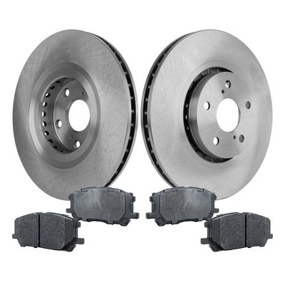 Front Brake Disc Rotors Pads for Lexus RX330 RX350 RX400h Highlander 4351248081