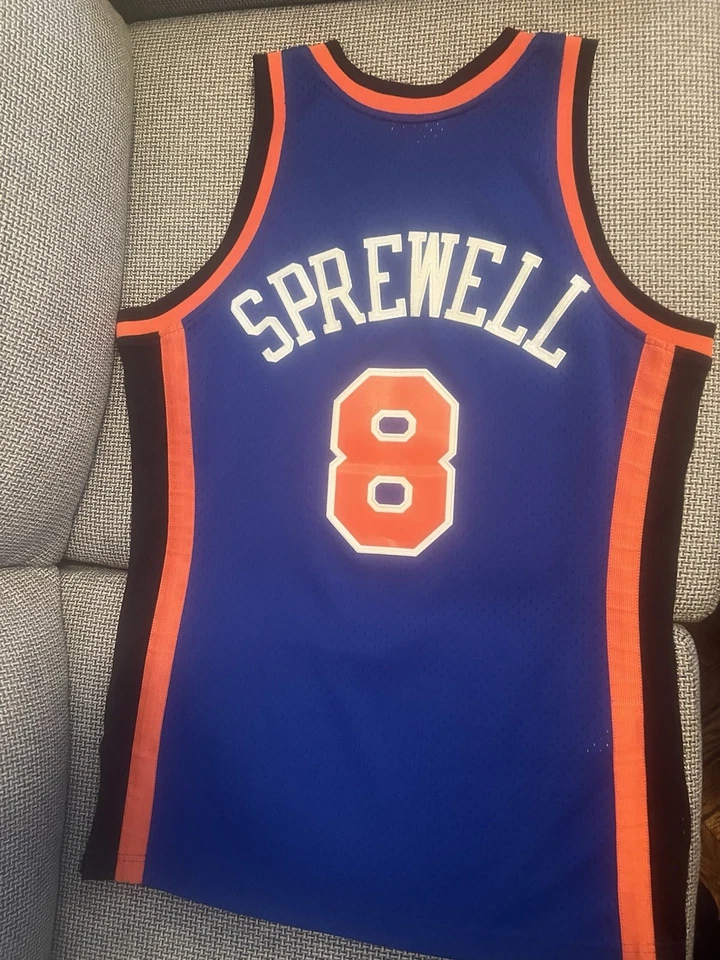 Camiseta Mitchell & Ness Swingman 1998-99 New York Knicks Latrell Sprewell talla mediana Foto 2 de 4