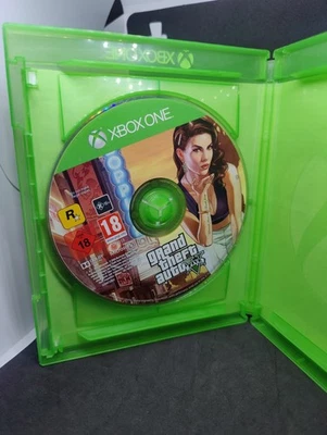 GTA GRAND THEFT AUTO V 5 MICROSOFT XBOX ONE (SERIES X) disque uniquement - Photo 1/4