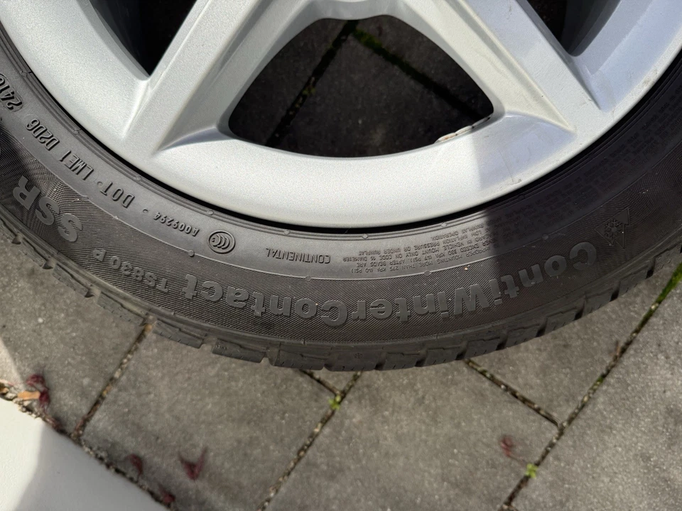 Continental- Winter Contact TS830P Winterreifen 205/55 R16 91H +Alutecfelgen - Bild 3 von 4