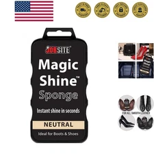 Instant Express Leather Boot & Shoe Shine Sponge - Neutral