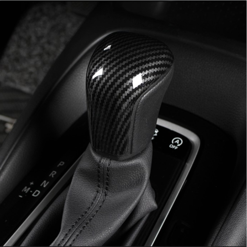 Carbon fiber Car Gear Shift Knob Cover Trim For Toyota Corolla Cross 2022 2023 - Picture 4 of 6