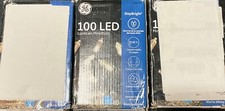 Lot of 3 GE StayBright 100-Count 24.75-ft Constant Warm White Mini LED BOXES BAD