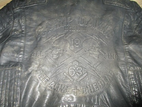 Camp David Lederjacke / Bikerjacke, M •Limited Edition• + TOP + - Bild 3 von 9