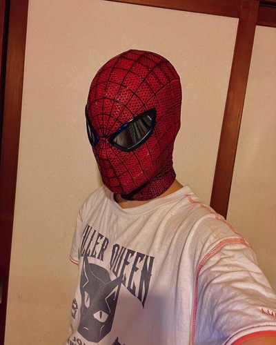 The Amazing Spider-man Andrew Garfield Cosplay Mask Prop 1:1 Full 3D Texture Ver - Picture 8 of 8