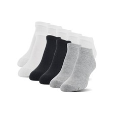 Athletic Works Women's Half Cushion No Show Socks, 10 Pairs