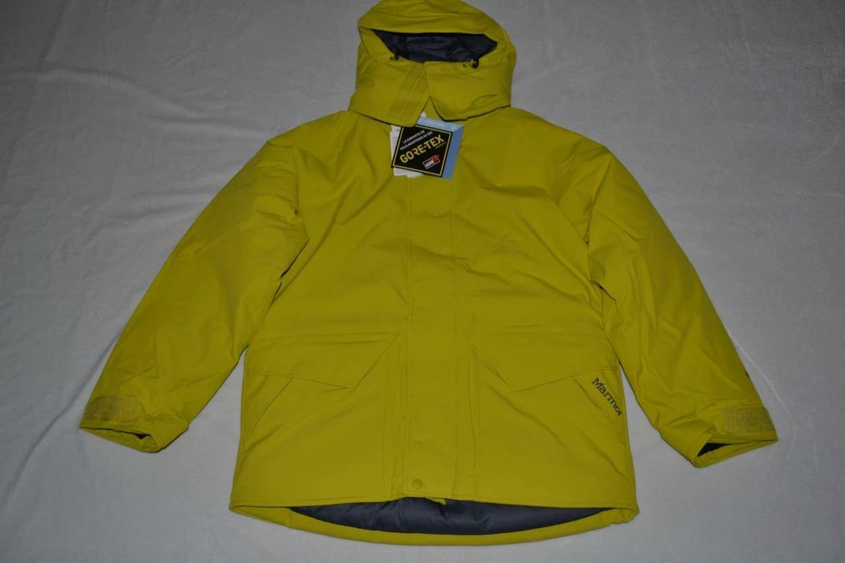 MARMOT MEN'S MAMMOTH PARKA STEEL ONYX CITRONELLE ALL SIZES NEW AUTHENTIC #91490