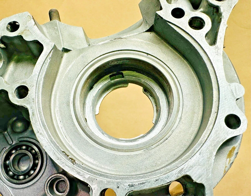 Kawasaki KX 80 1989 lado izquierdo cárter motor 14001-5254 motor KX80 89 MITAD Foto 3 de 4