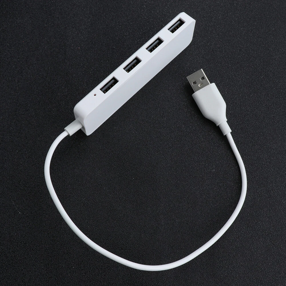 4-Port USB 2.0 Hub Multi-Interface Extender Splitter