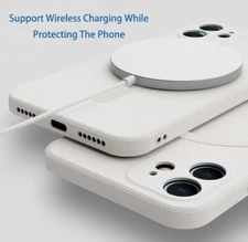 Magnetic Cases Cell Phone Case for iPhone New Silicone Cover Soft Shell Phones