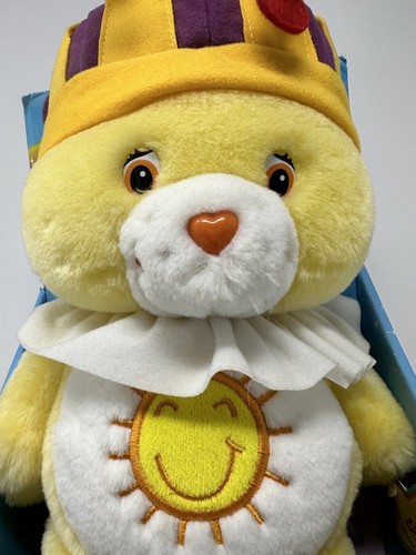Care Bears Singing King Funshine Bear Tested Works with Original Box - Picture 6 of 7