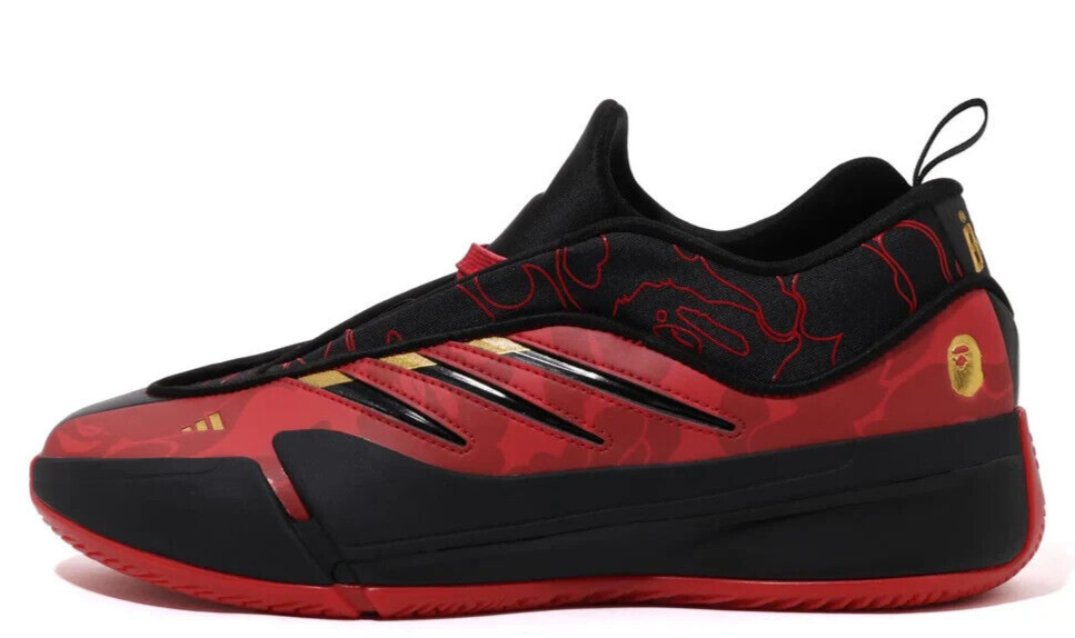 A Bathing Ape BAPE x Adidas Dame 9 Red IH0786 Size 9 NEW | eBay A Bathing Ape BAPE x Adidas Dame 9 Red IH0786 Size 9 NEW | eBay