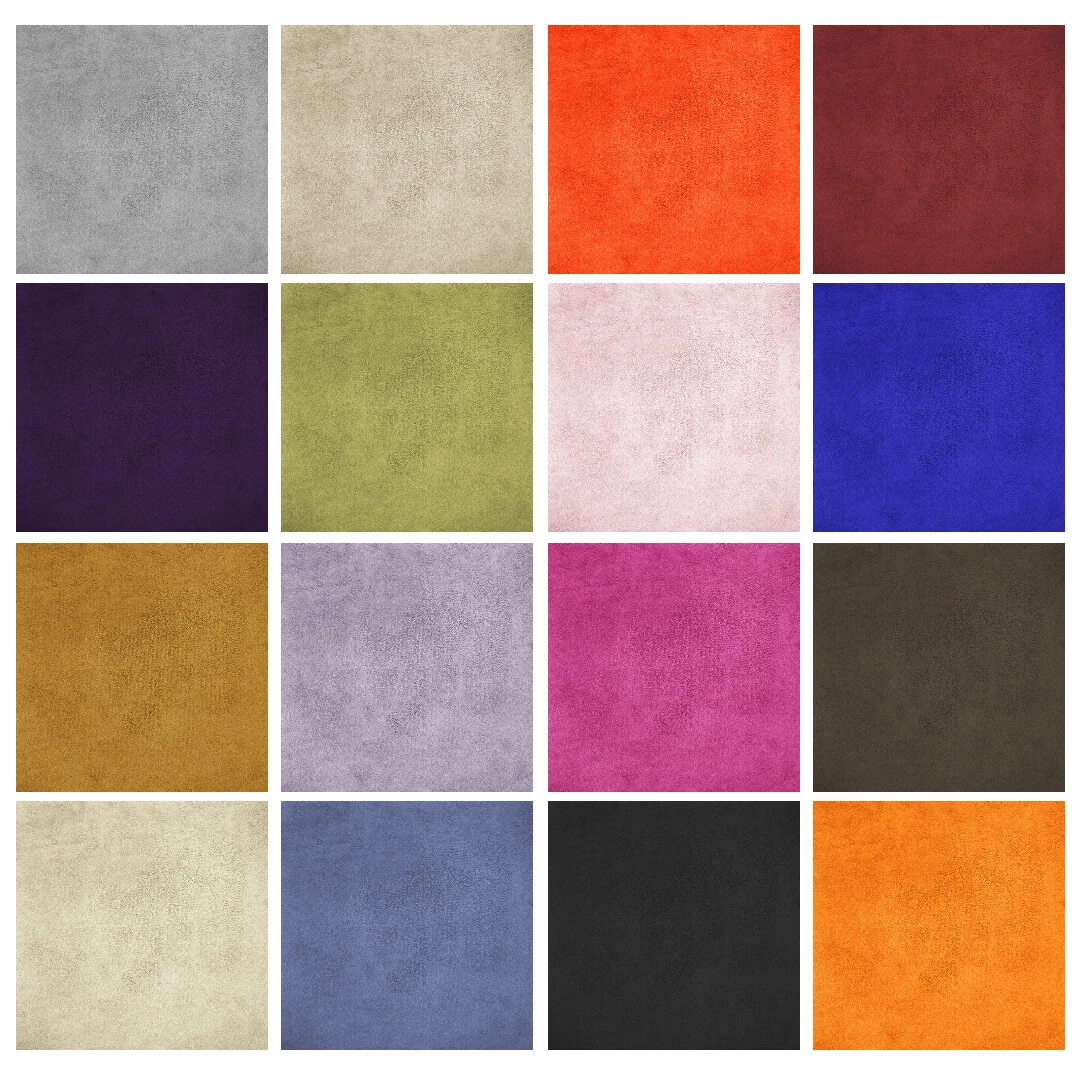 Faux suede upholstery fabric with smooth suede-style finish