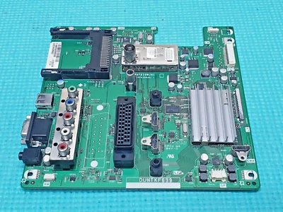 MAIN BOARD MB SHARP LC-32LE210E LCD TV DUNTKF639 QPWBXF639WJN1 SCREEN:T315HW05 - Image 1 of 4