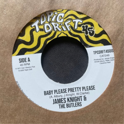 James Knight and The Butlers Baby Please Pretty Please/Space Guitar (Vinyl LP)