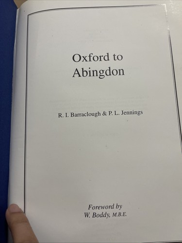 Oxford to Abingdon Barraclough and Jennings, Myrtle Pub