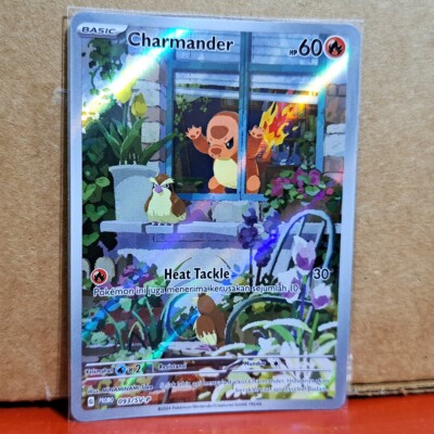 Charmander 093/SV-P AR Shiny Treasure EX Promo Foil Pokemon TCG