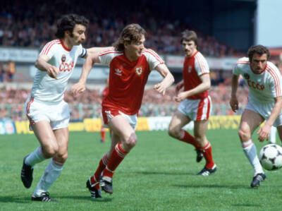 Ian Walsh of Wales in action during the FIFA World Cup Qualifier  - Old Photo