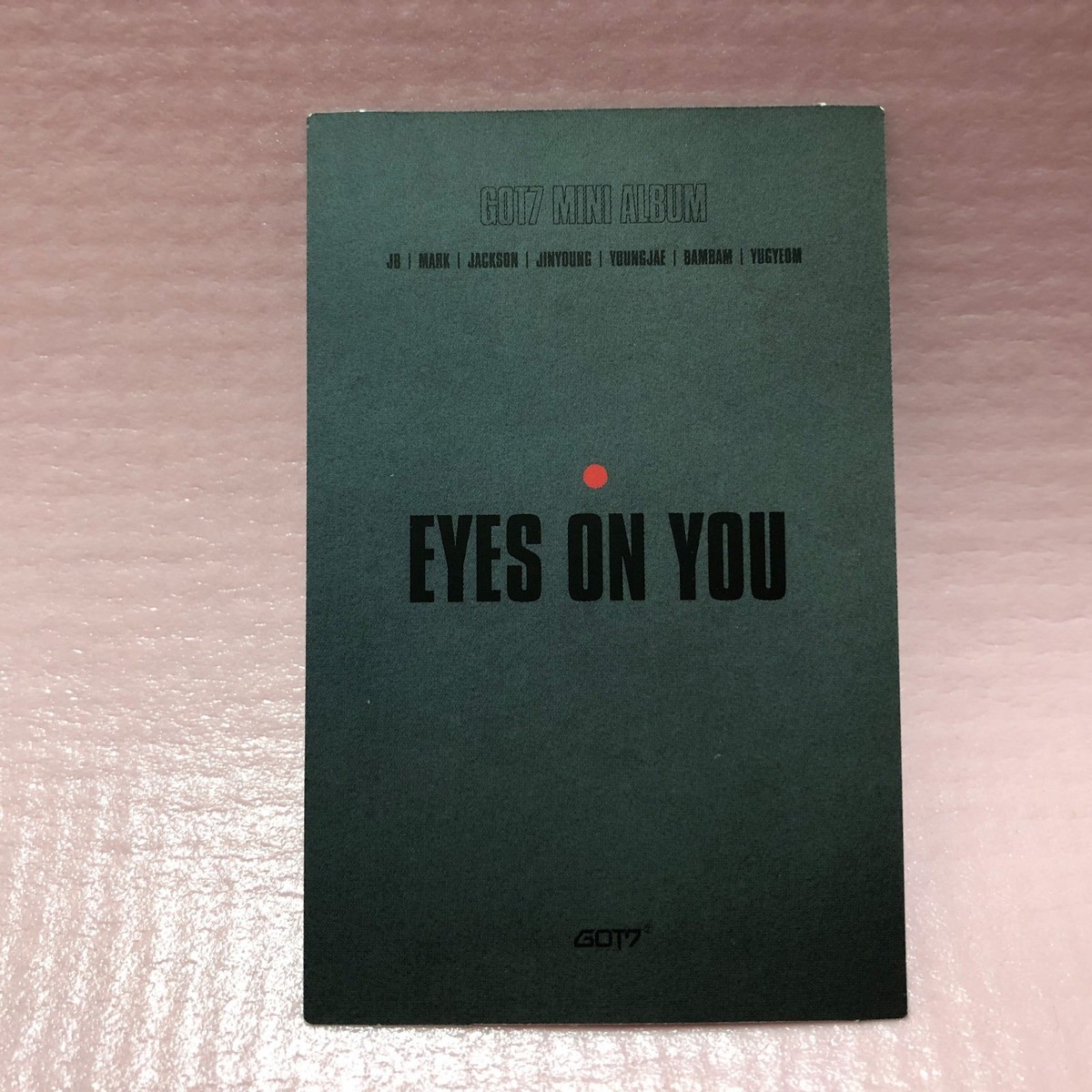 GOT7 全員サイン入り 1stミニアルバム ブックレット GOT7 GOT IT? 1st Mini Album Signed JB Mark Jackson Jinyoung