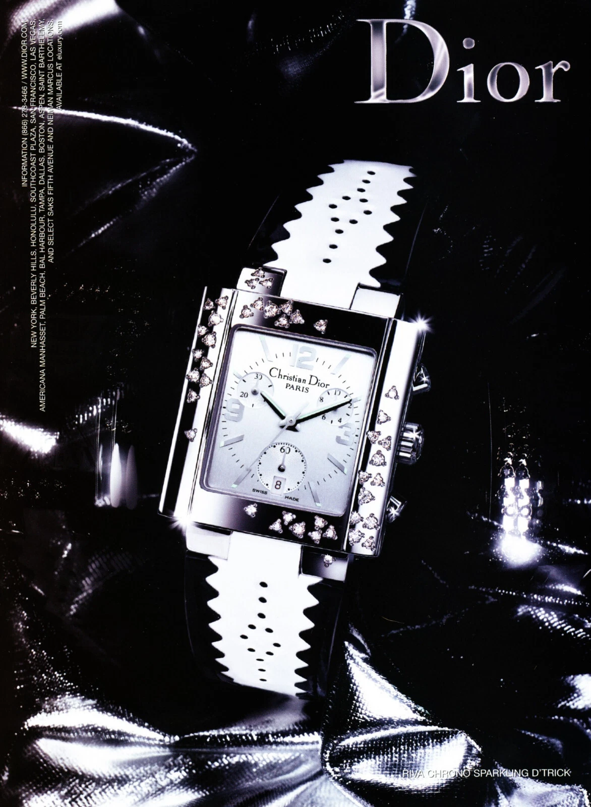 Publicité promo DIOR WATCH MAGAZINE #11 ORIGINALE 