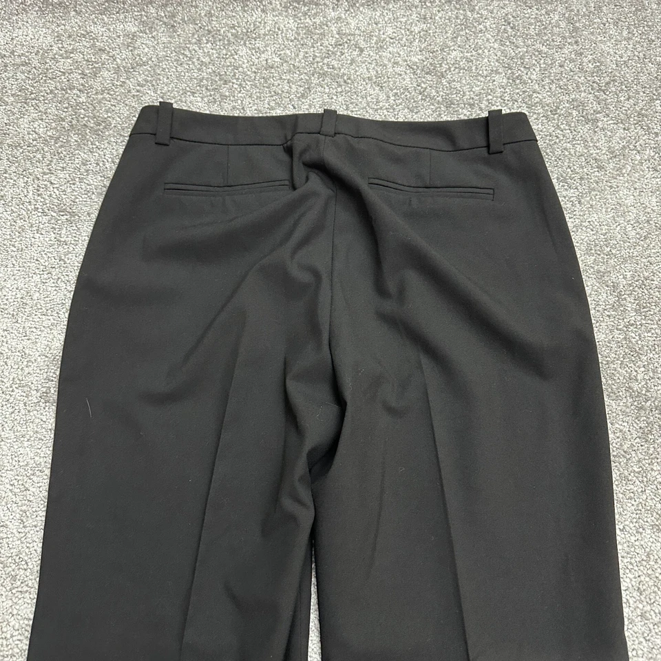 Calça social feminina Halogen Taylor Fit 6P preta cintura média perna reta trabalho 32x30 - Imagem 4 de 4