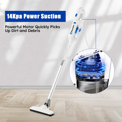 Corded Stick Vacuum Cleaner 2 in 1 Ultra-Lightweight 14Kpa Power Suction Handhel - Picture 3 of 12
