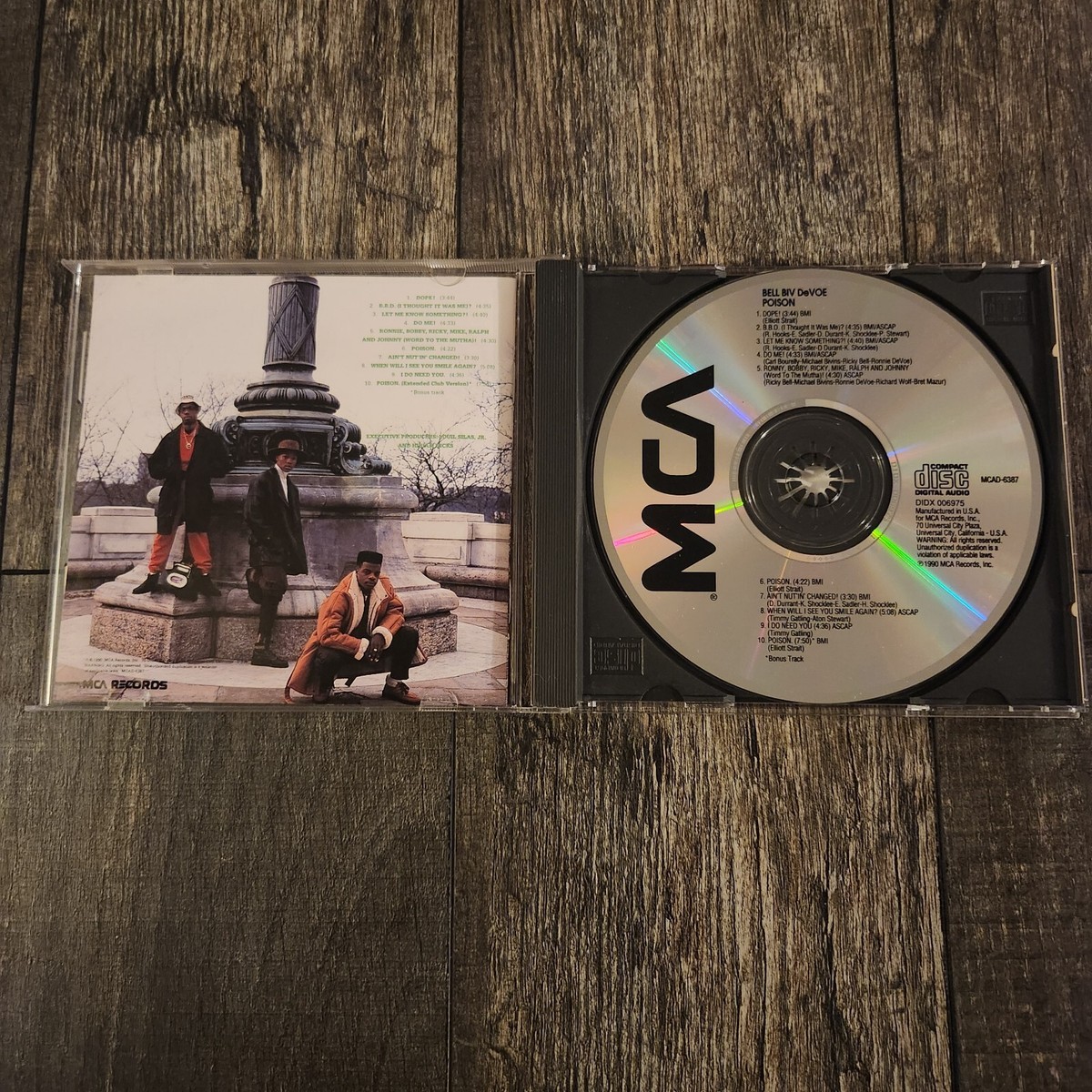 Bell Biv Devoe - Poison 1990 MCA Records Classic Hip Hop Funk