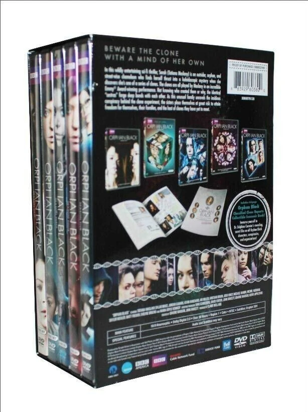 Orphan Black: The Complete Series DVD *U.S. EDITION* NEW/SEALED - FREE SHIPPING - Image 3 of 3