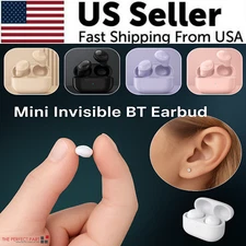 2025 NEW Mini Earbuds Invisible Sleep Headphone Bluetooth 5.2 Earphones Wireless