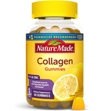Nature Made Collagen Gummies with Vitamin C, Zinc and Biotin, Hydrolyzed Collage