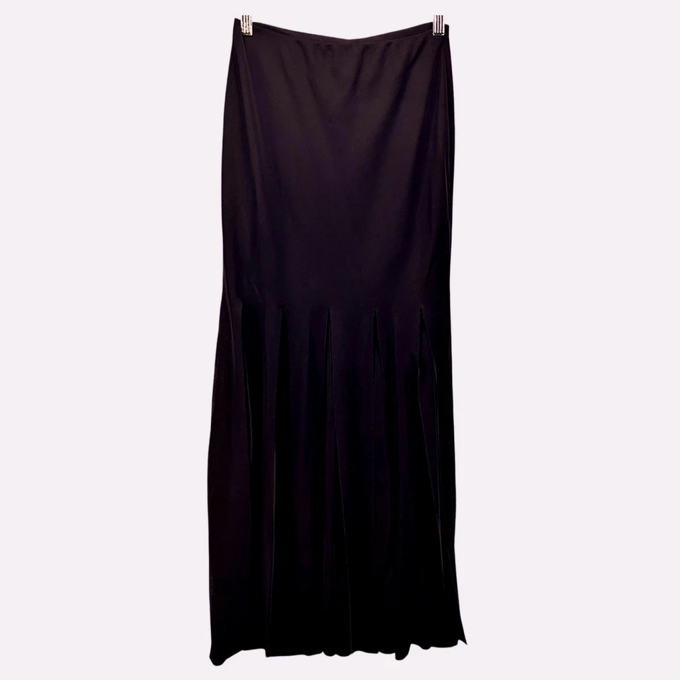 Vintage Car Wash Maxi Skirt S Whimsigoth Witchy Vibes Gothic Twirlable Rare - Image 3 of 4